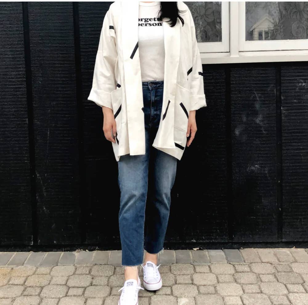 Linen Jacket by Joolee