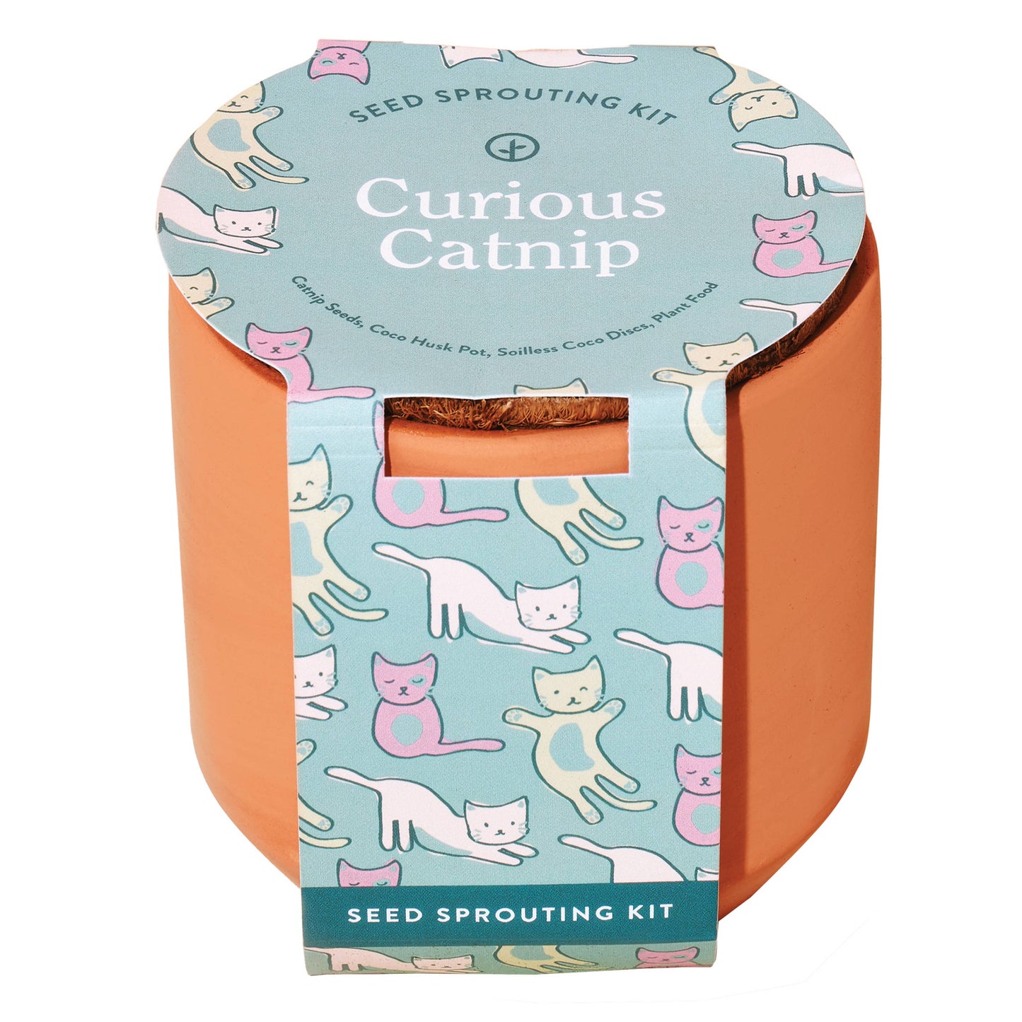 Curious Catnip Seed Sprouting Kit