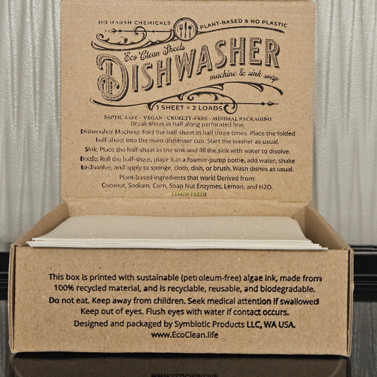 Dishwasher Sheets | 100 Load Box
