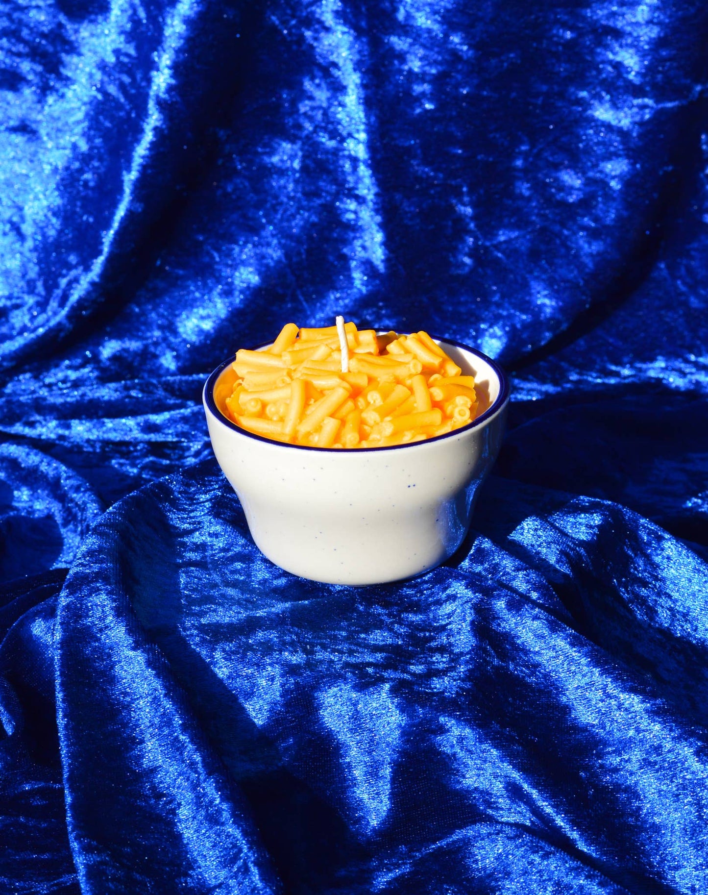 Mac and Cheese Candle by Glow Worm Goods