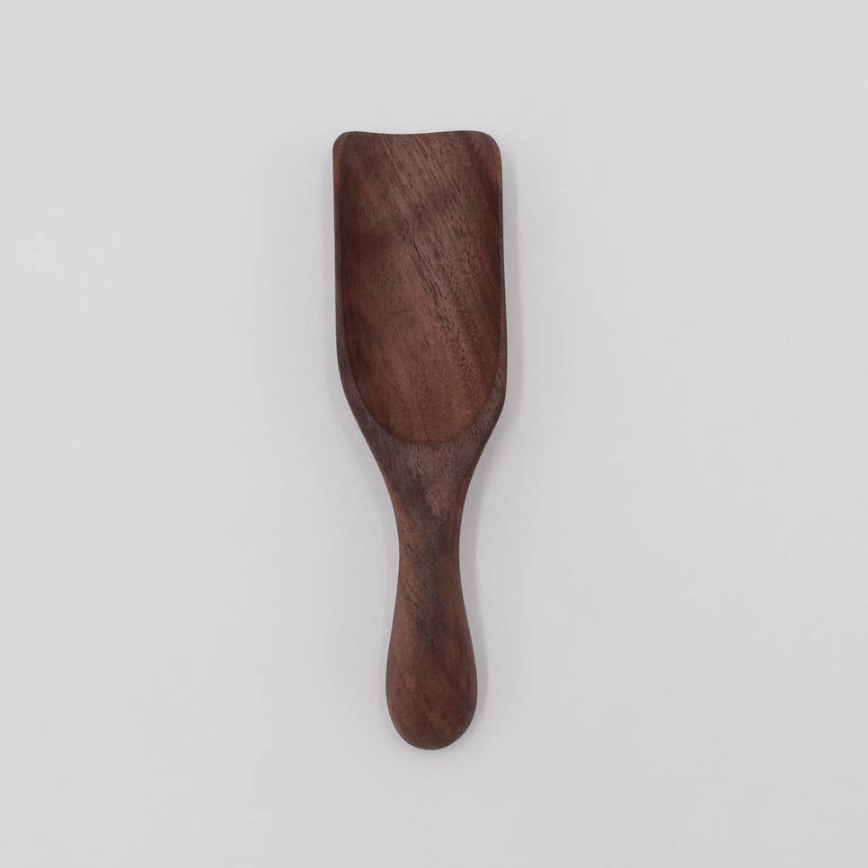 Small Walnut Wood Scoop