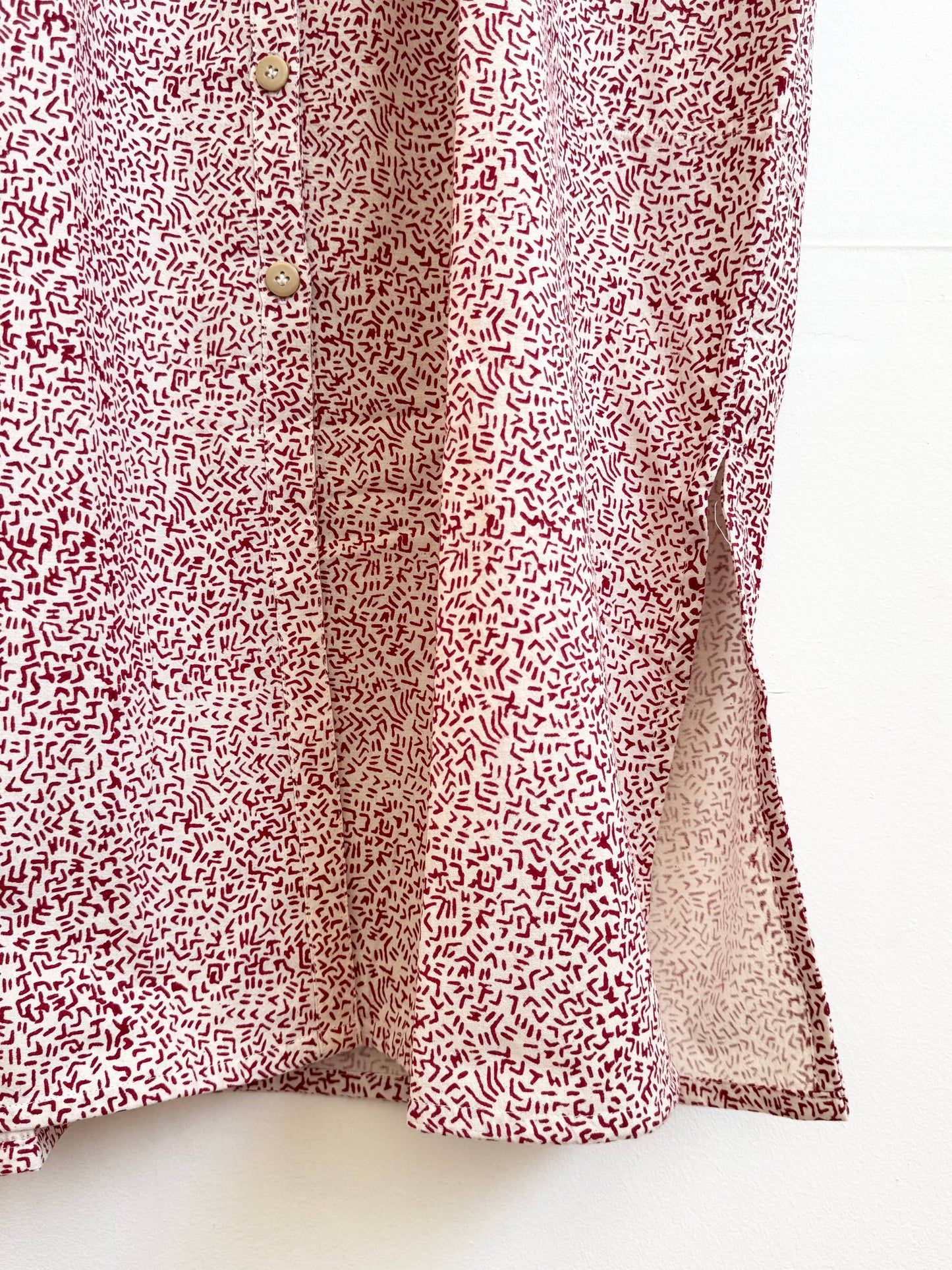 Block Printed Dress | Elise Madder Vibe