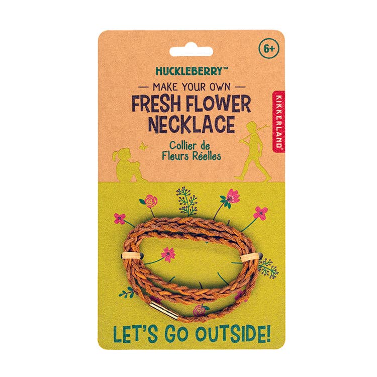 DIY Fresh Flower Necklace