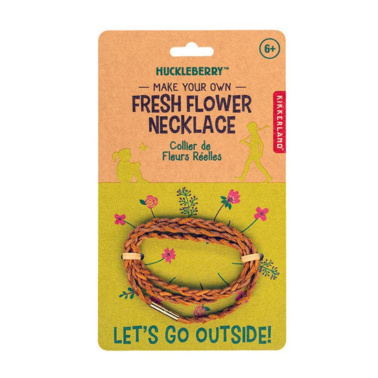 DIY Fresh Flower Necklace