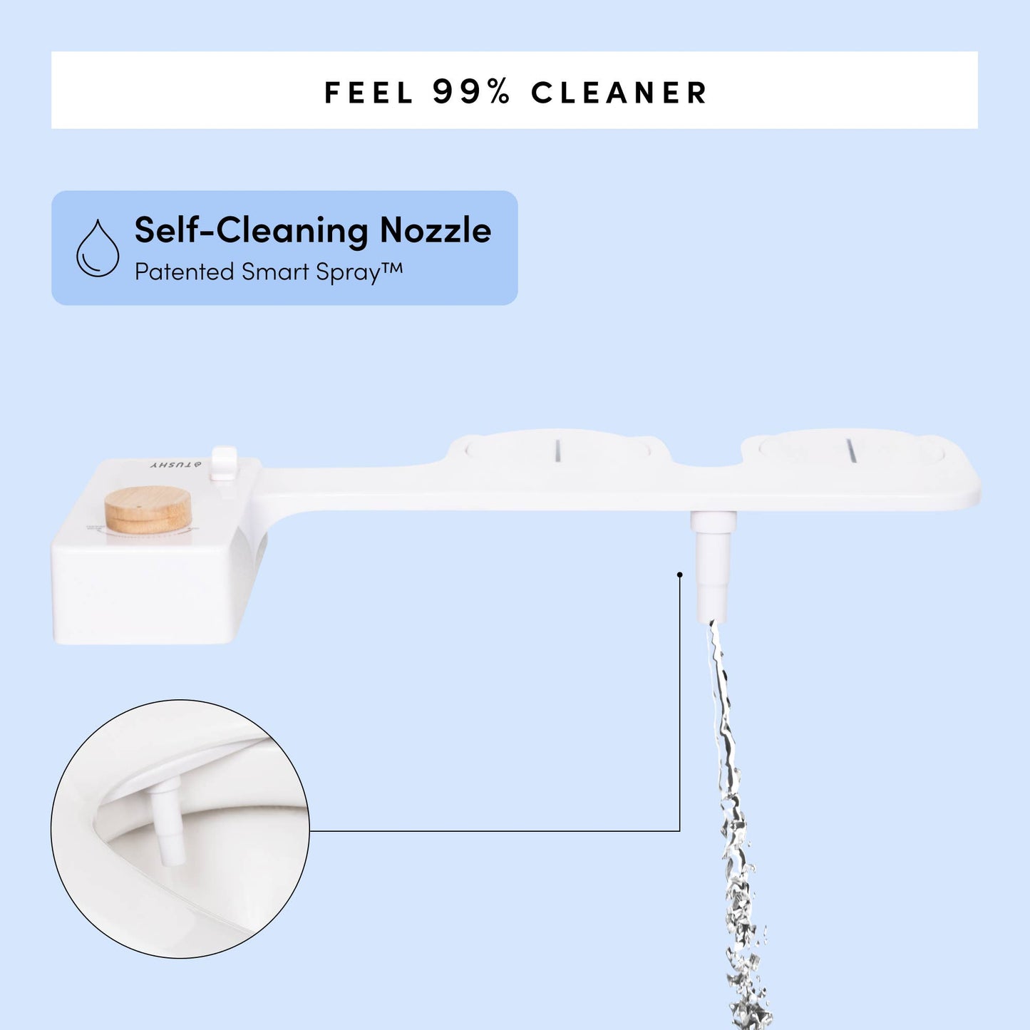 TUSHY - Classic 3.0 Bidet: Bamboo