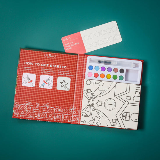 Watercolor Painting Book -  Advent Calendar