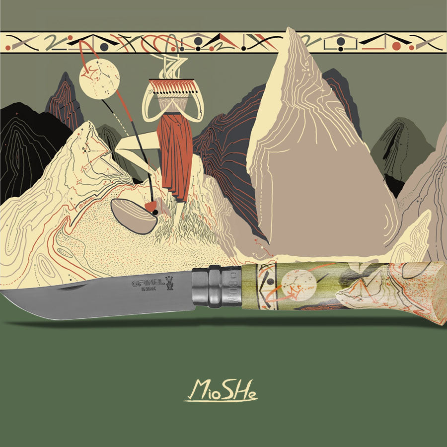 Opinel - No.08 Limited Artist Edition Nature | Mioshe