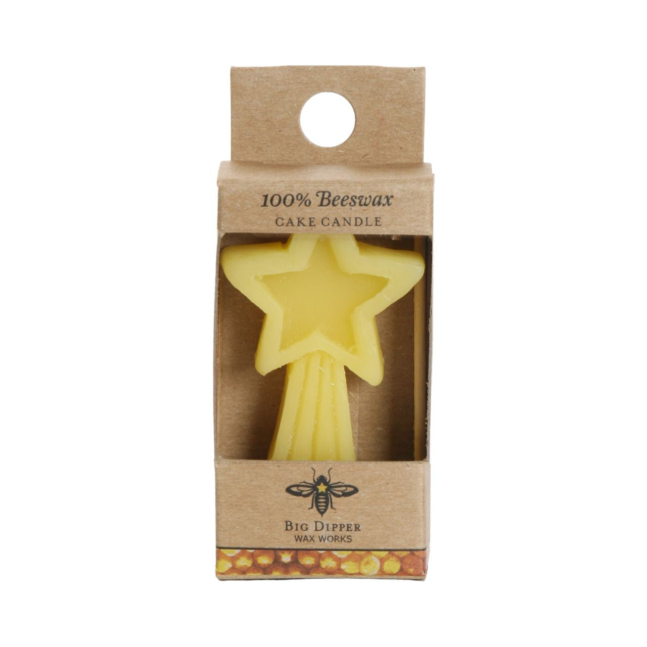 Beeswax Birthday Number Candles