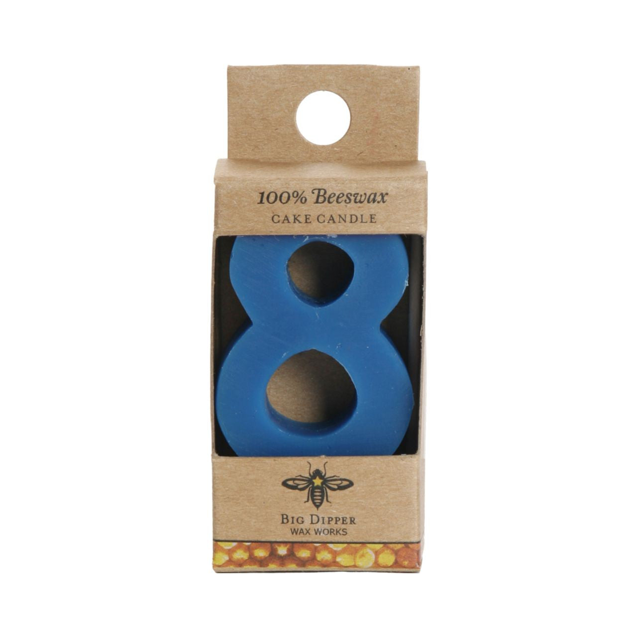 Beeswax Birthday Number Candles