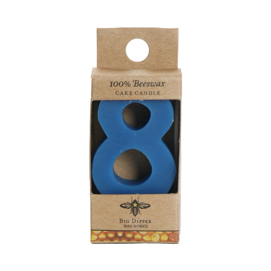 Beeswax Birthday Number Candles