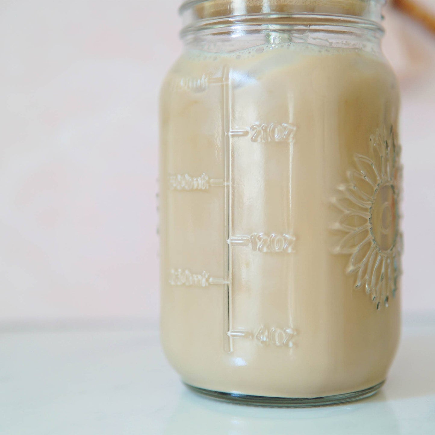 32 oz Sunflower Mason Jar Tumbler