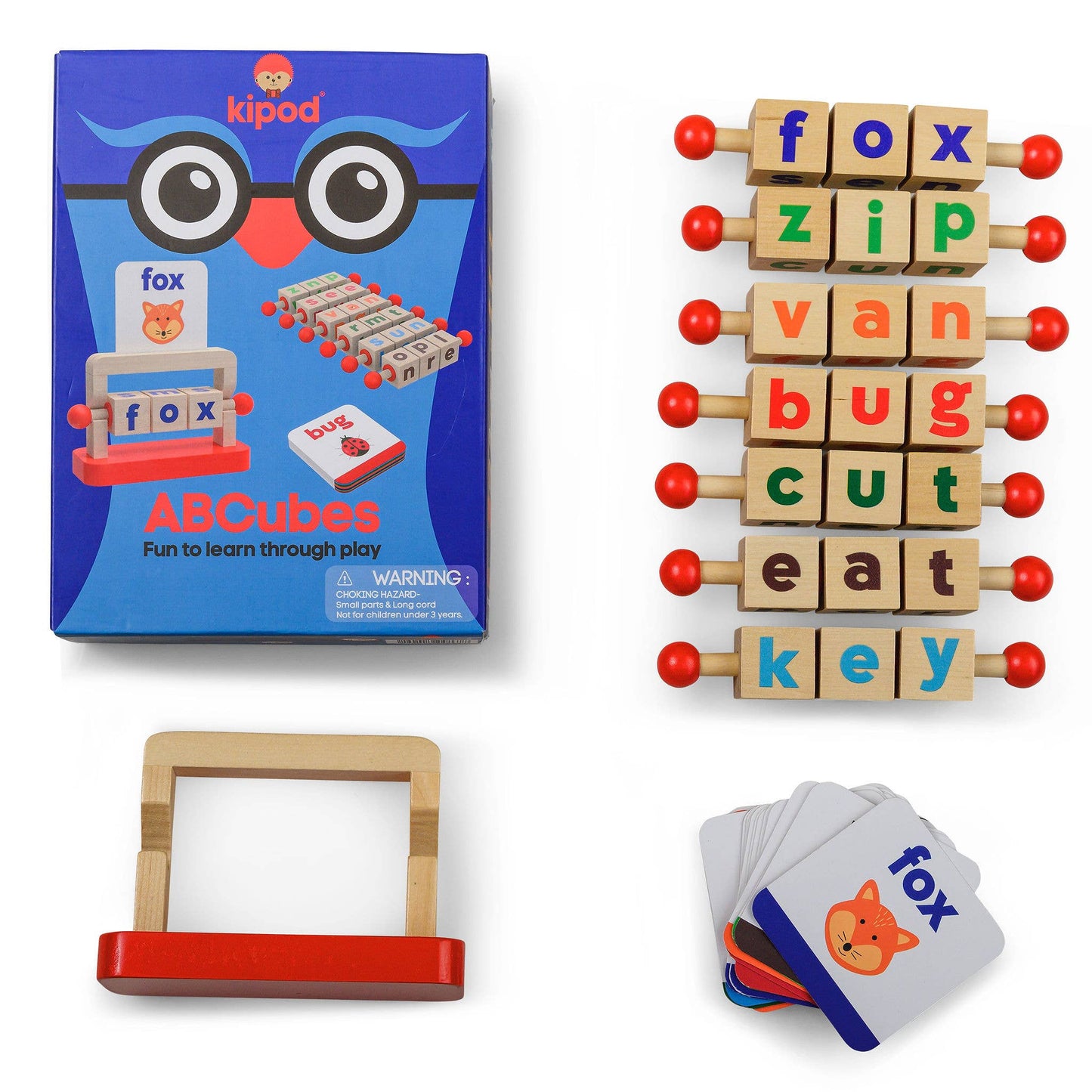 ABCubes Wooden Playset