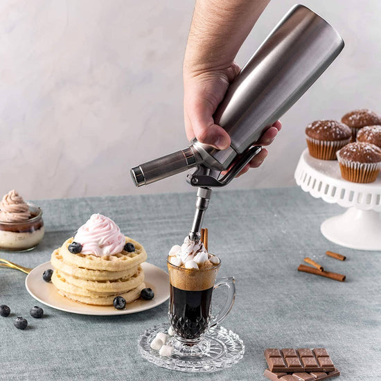 Stainless Steel Whipped Cream Dispenser