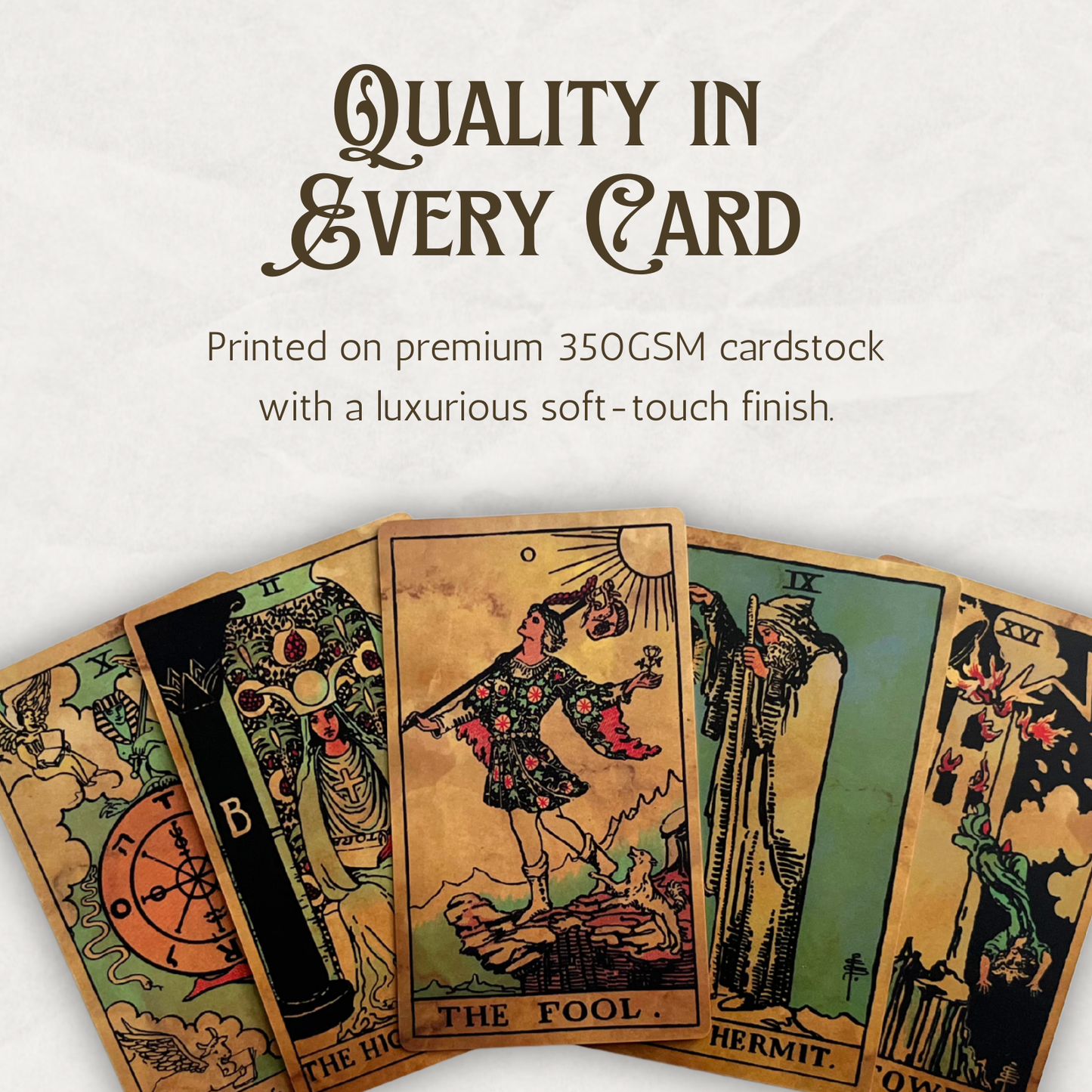 Antique Edition Tarot Deck + Guide