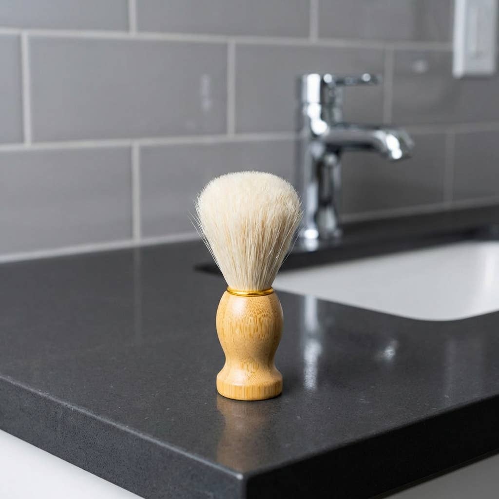Goat Bristle Bamboo Shave Brush