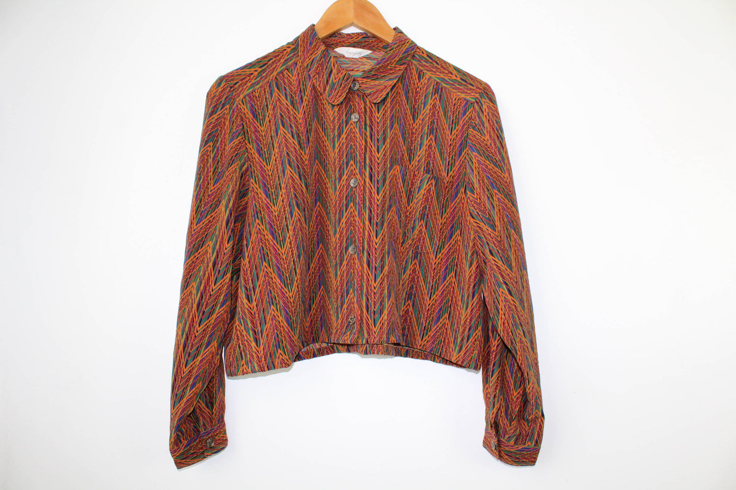 Reworked Vintage Long Sleeve Button Up