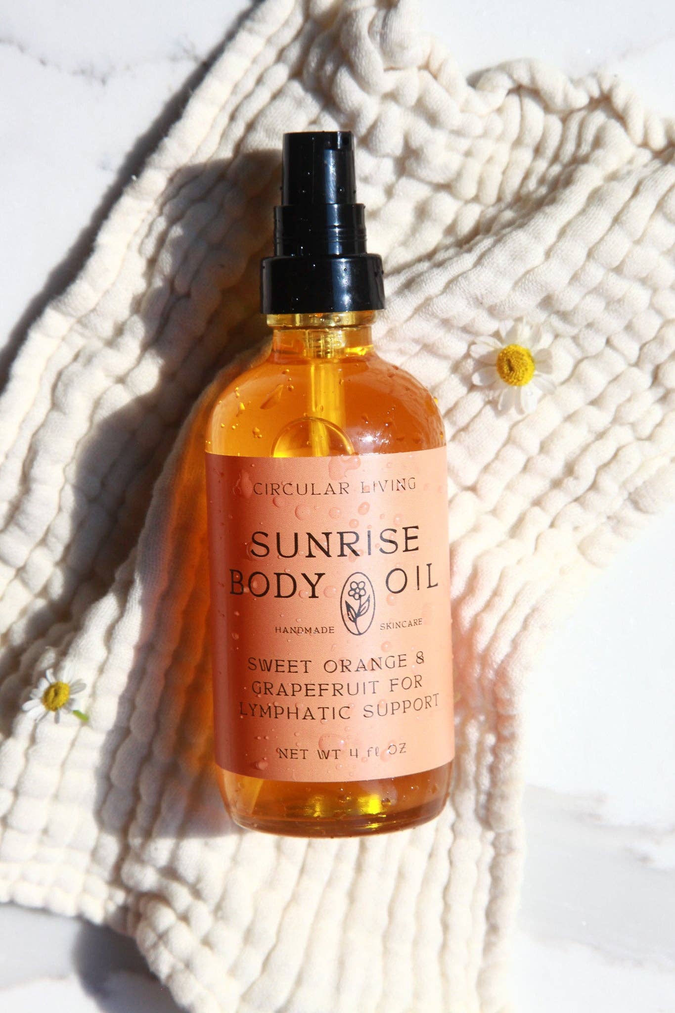 Sunrise Body Oil | Sweet Orange & Grapefruit | 4oz