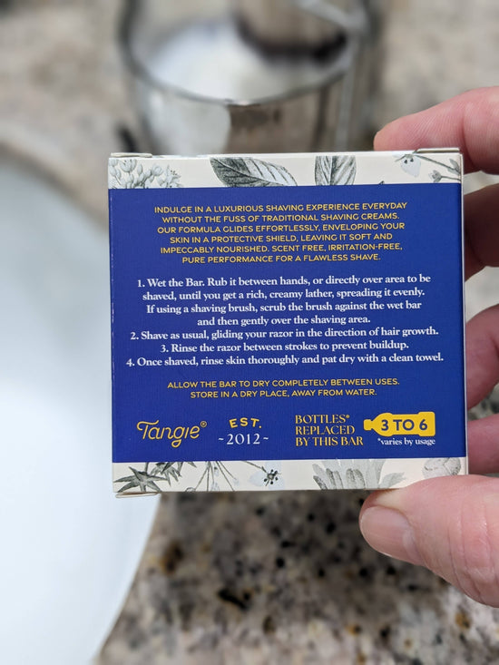 Tangie - Shave Cream Bar: Rosemary Mint