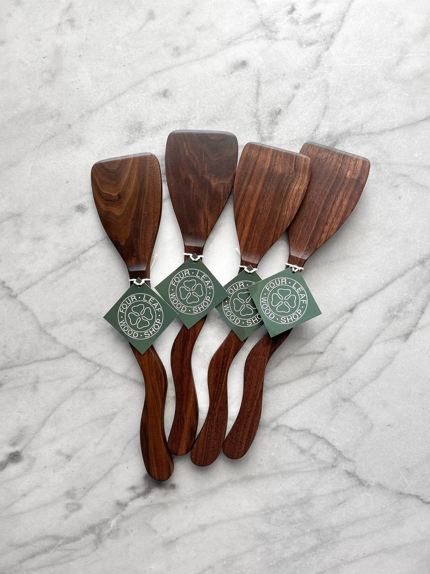 Squiggly Scraper Spatula  | Walnut