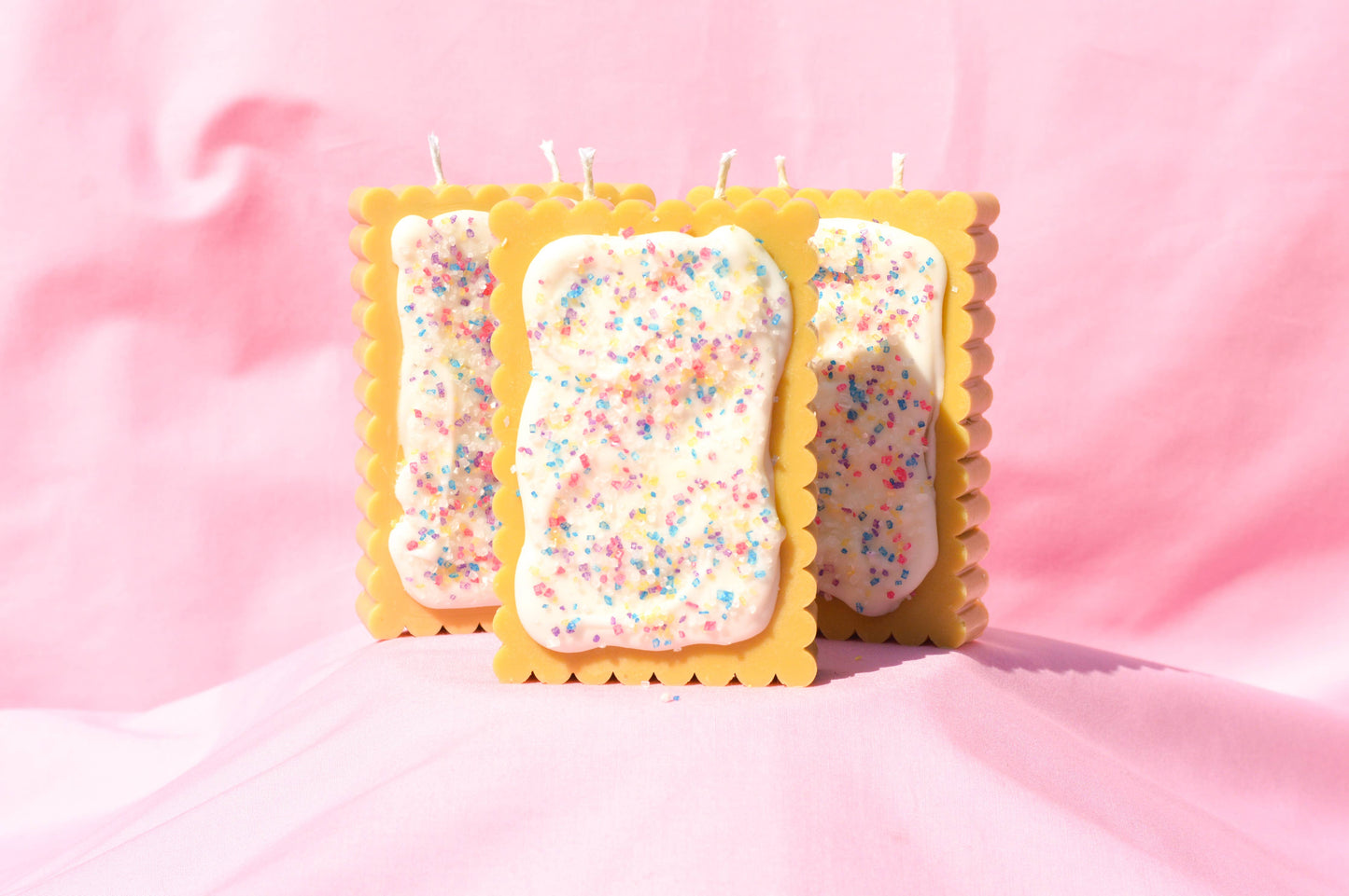 The Poptart Candle by Glow Worm Goods