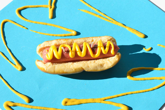 Hot Dog Candle by Glow Worm Goods