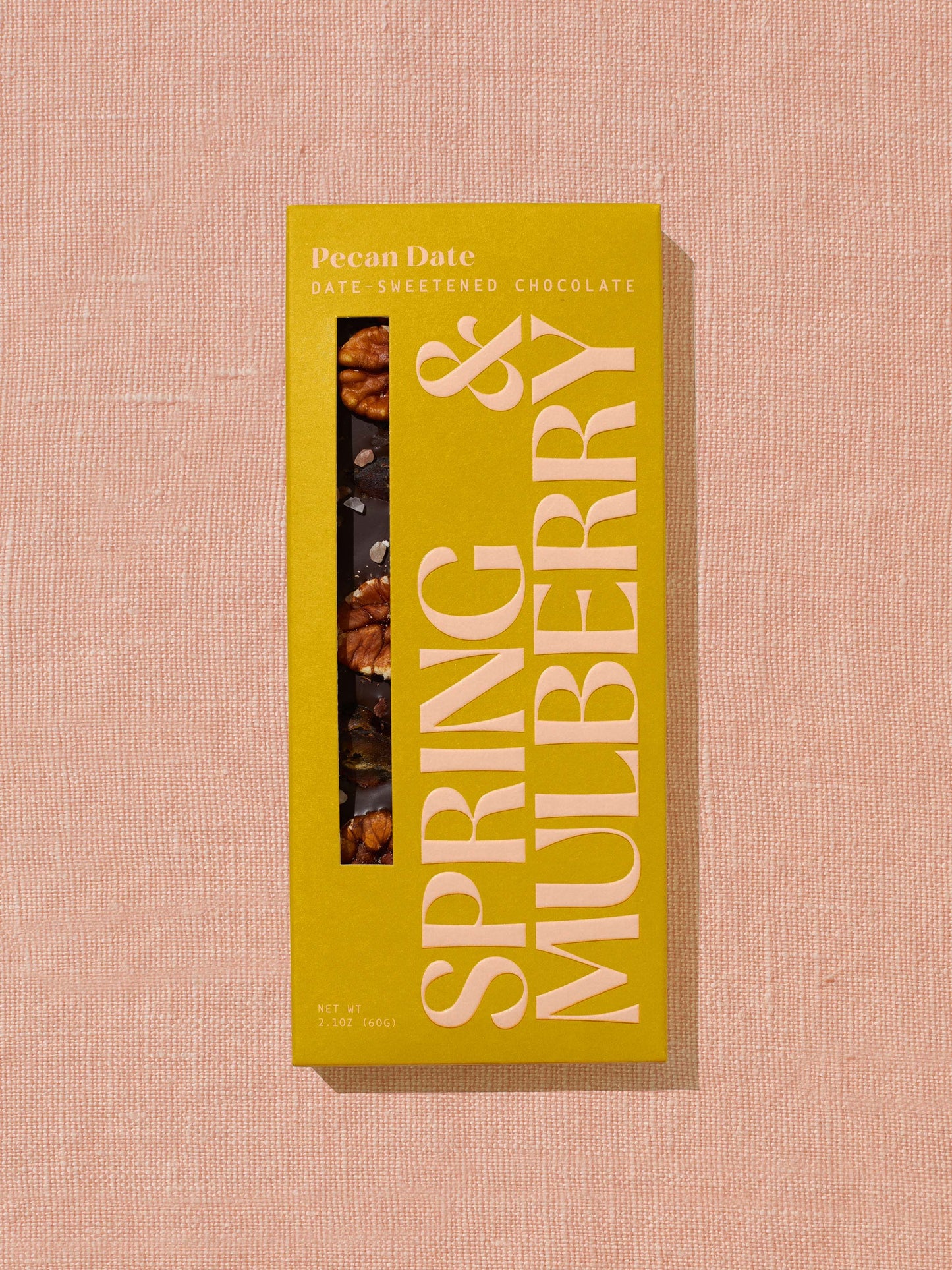 Date-Sweetened Dark Chocolate | Embellished Collection by Spring & Mulberry