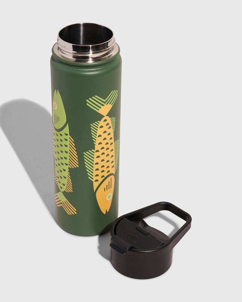 Insulated Steel Bottle 22 Oz. | Fish
