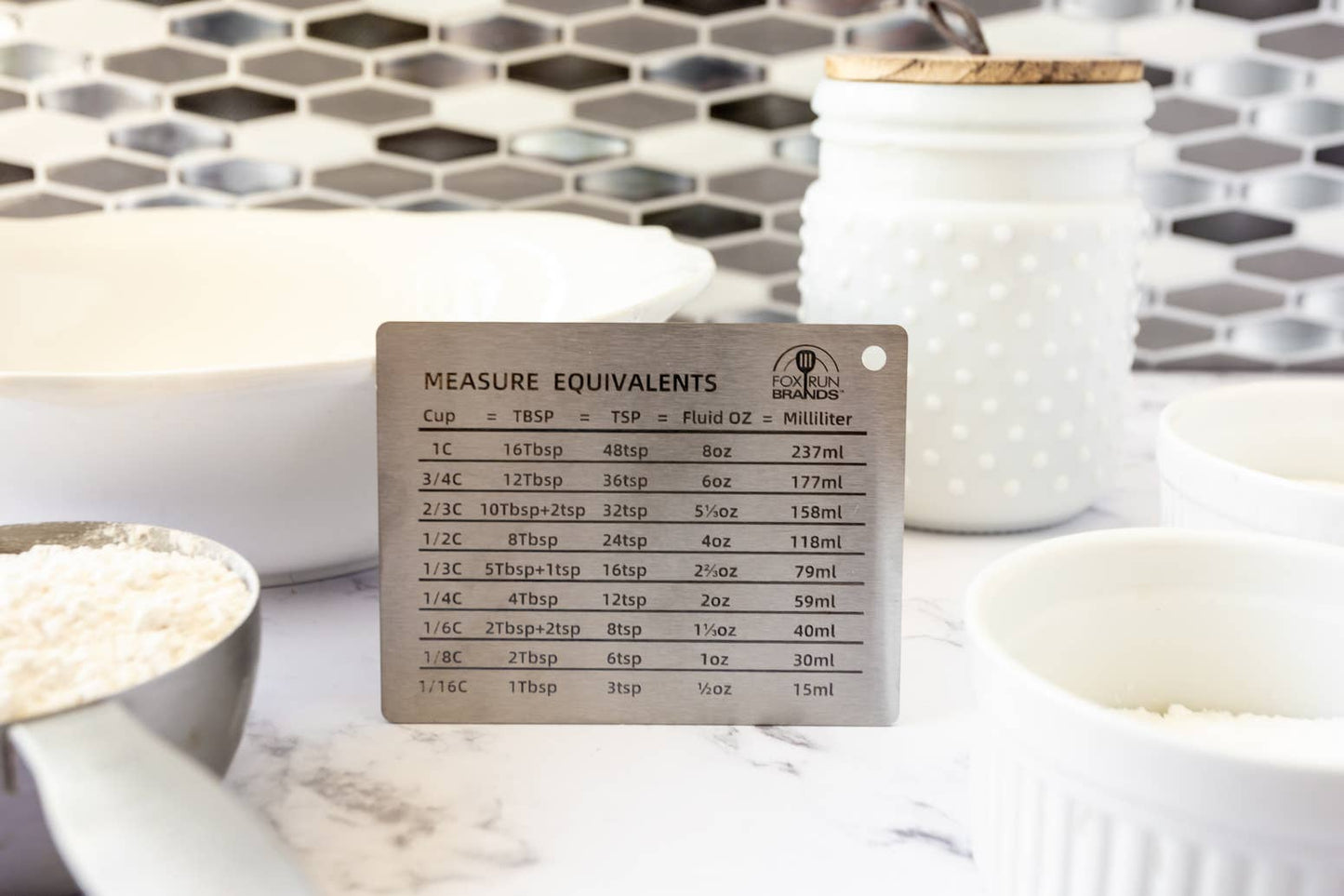 Stainless Steel Conversion Chart Magnet
