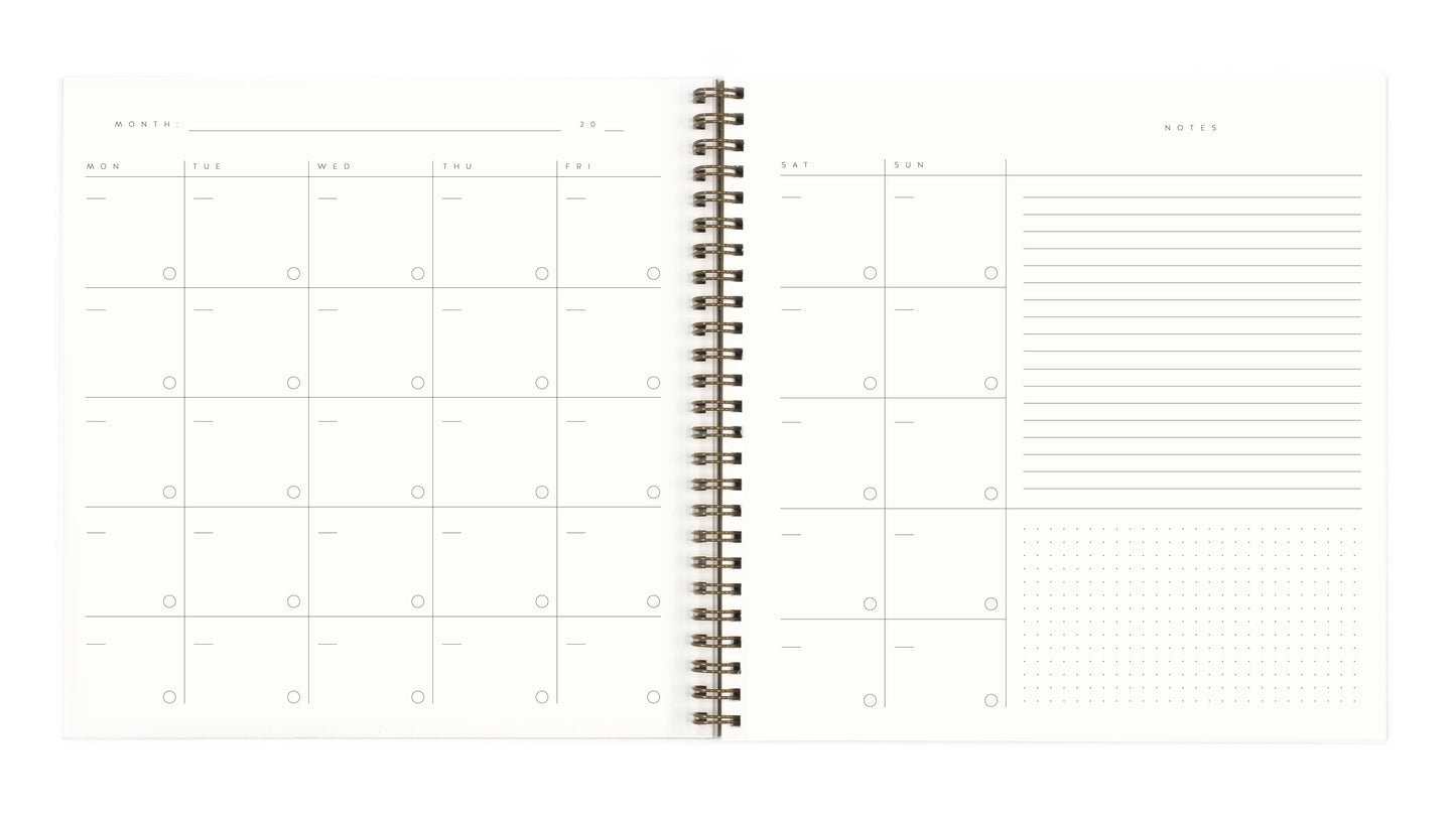 Upcycled Moon Phases Planner