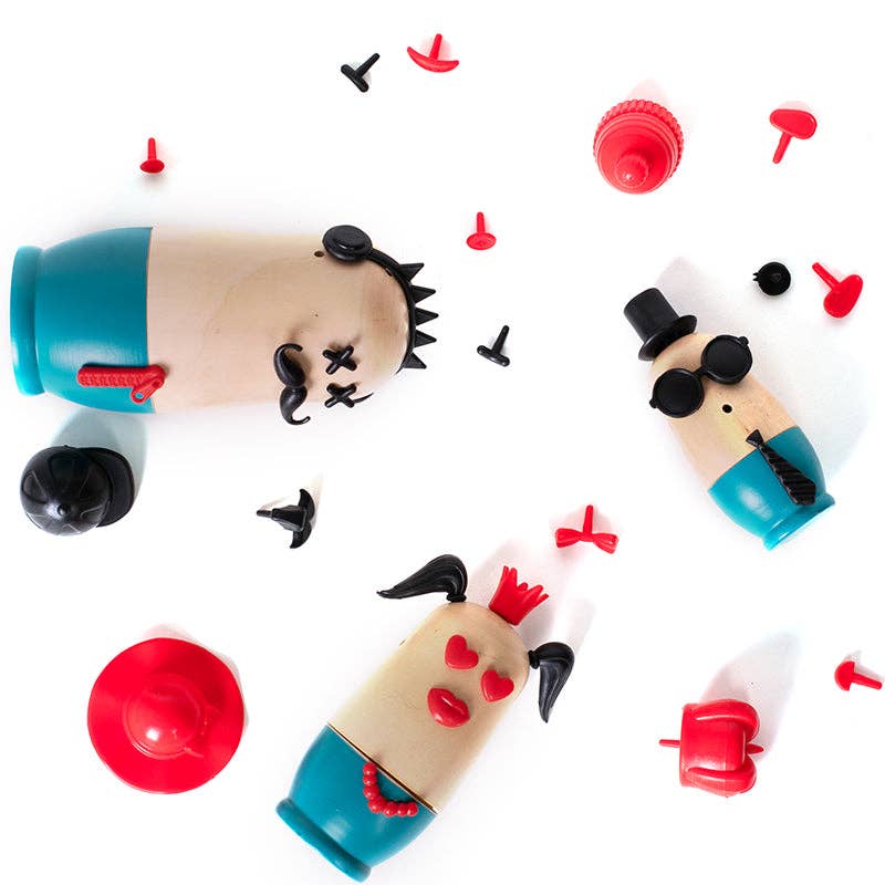 My 3 Yoshka Wooden Playset