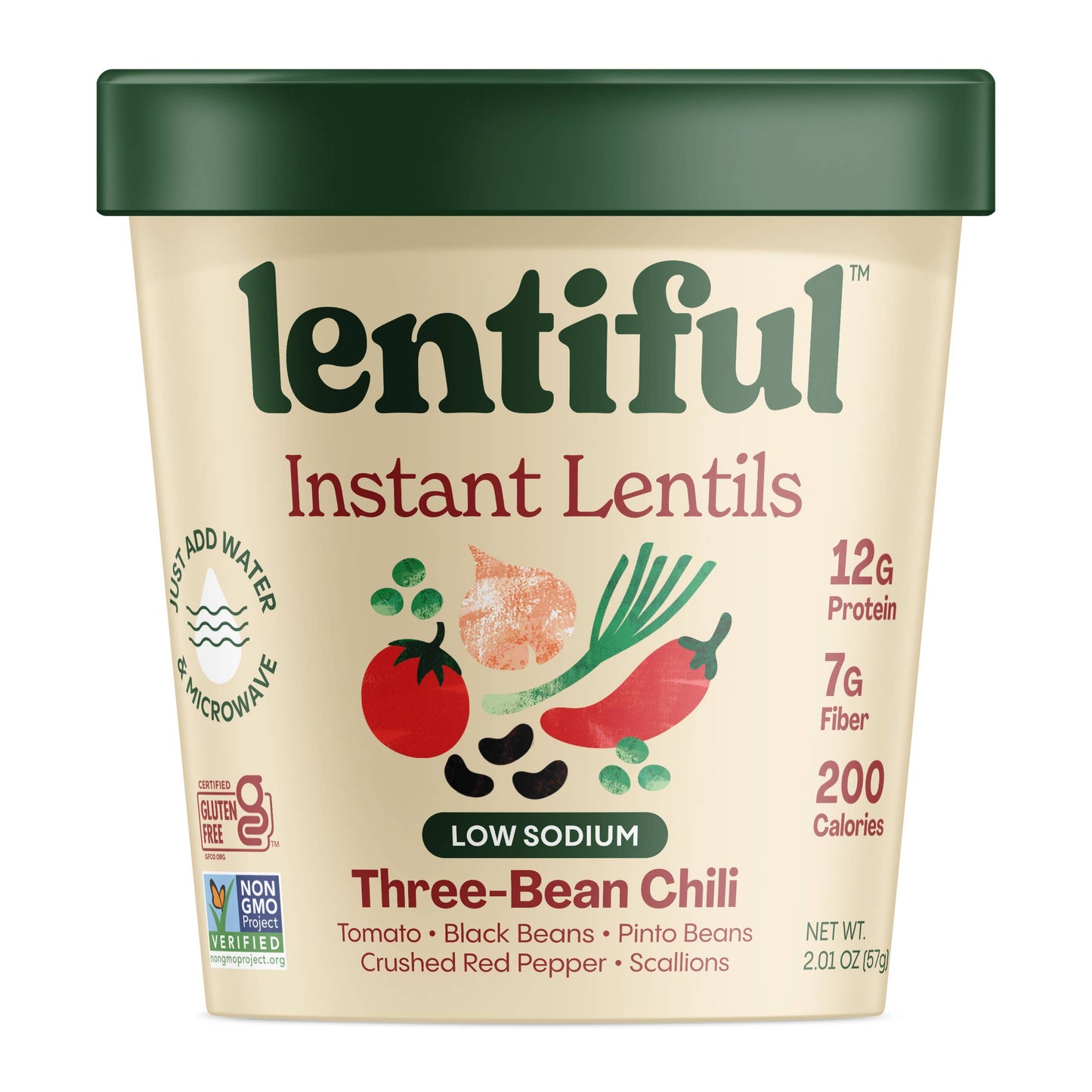 Instant Lentils Three-Bean Chili