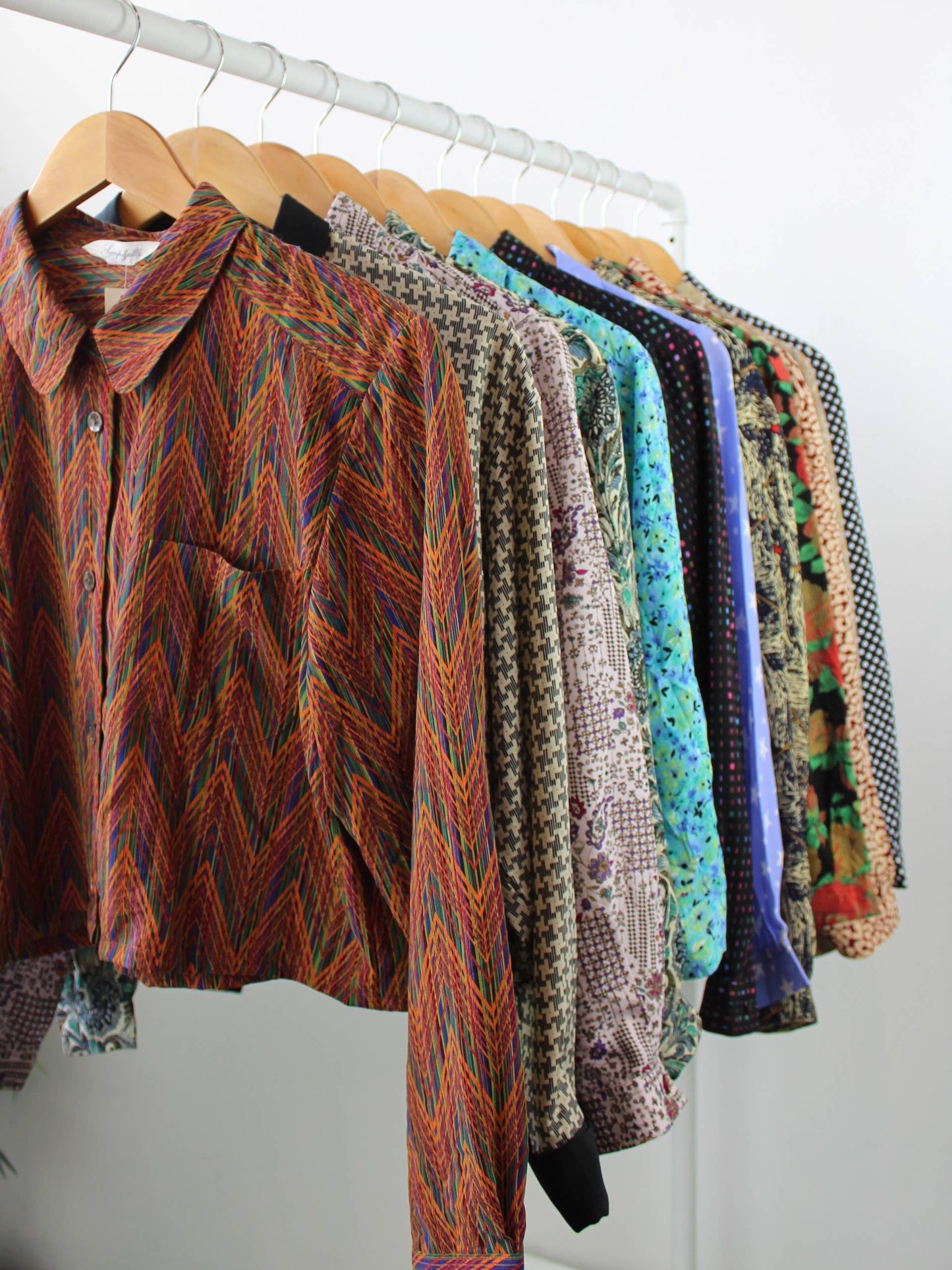 Reworked Vintage Long Sleeve Button Up