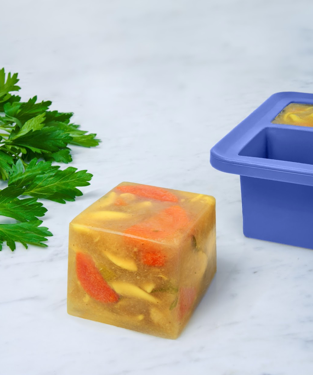 Cube Food Storage Tray: 4 Cubes