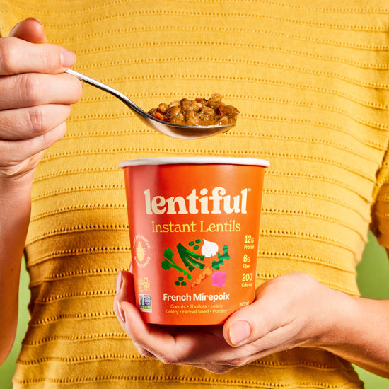 Instant Lentils French Mirepoix