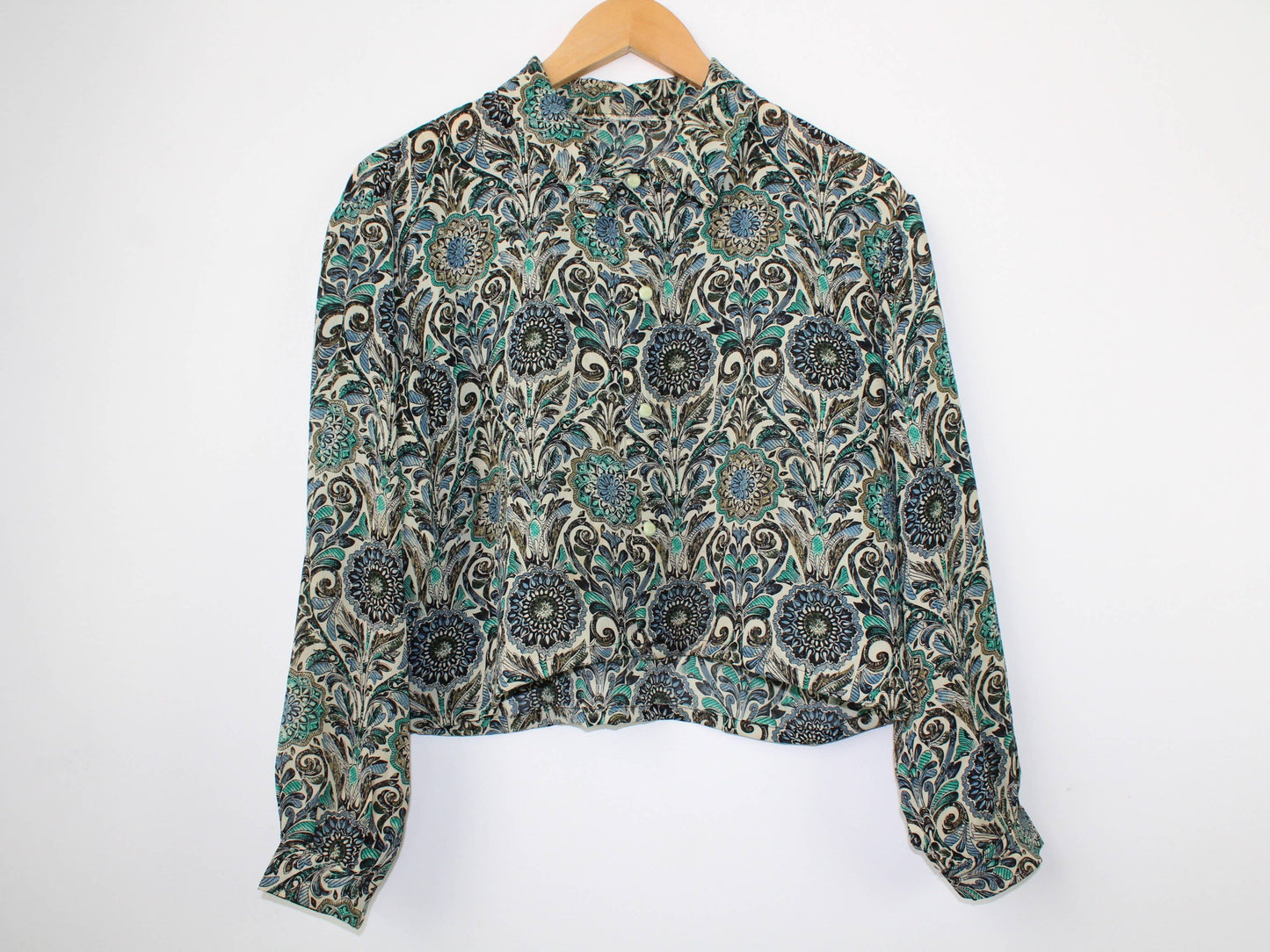 Reworked Vintage Long Sleeve Button Up