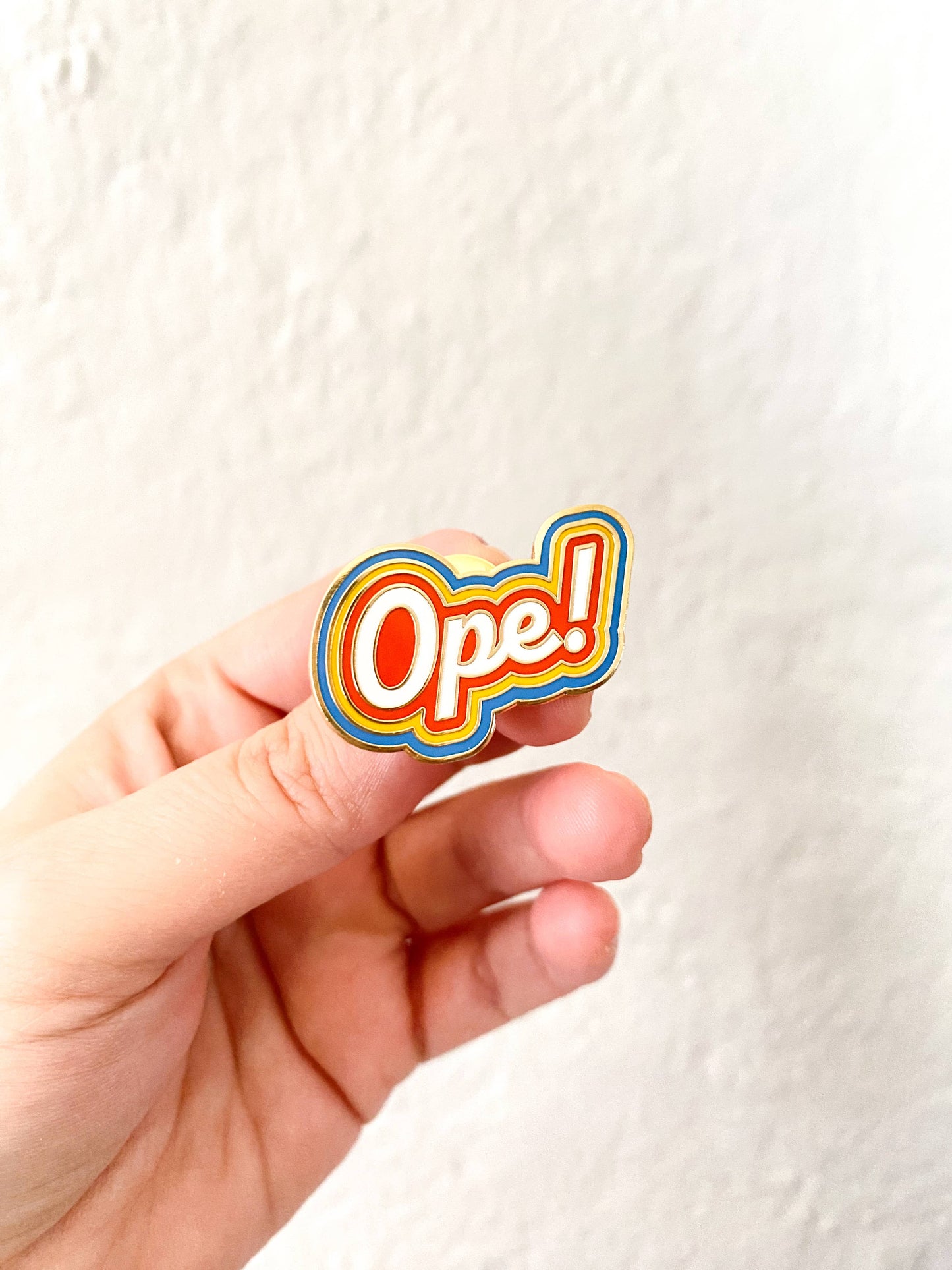 Ope! Midwest Local Love Enamel Pin 