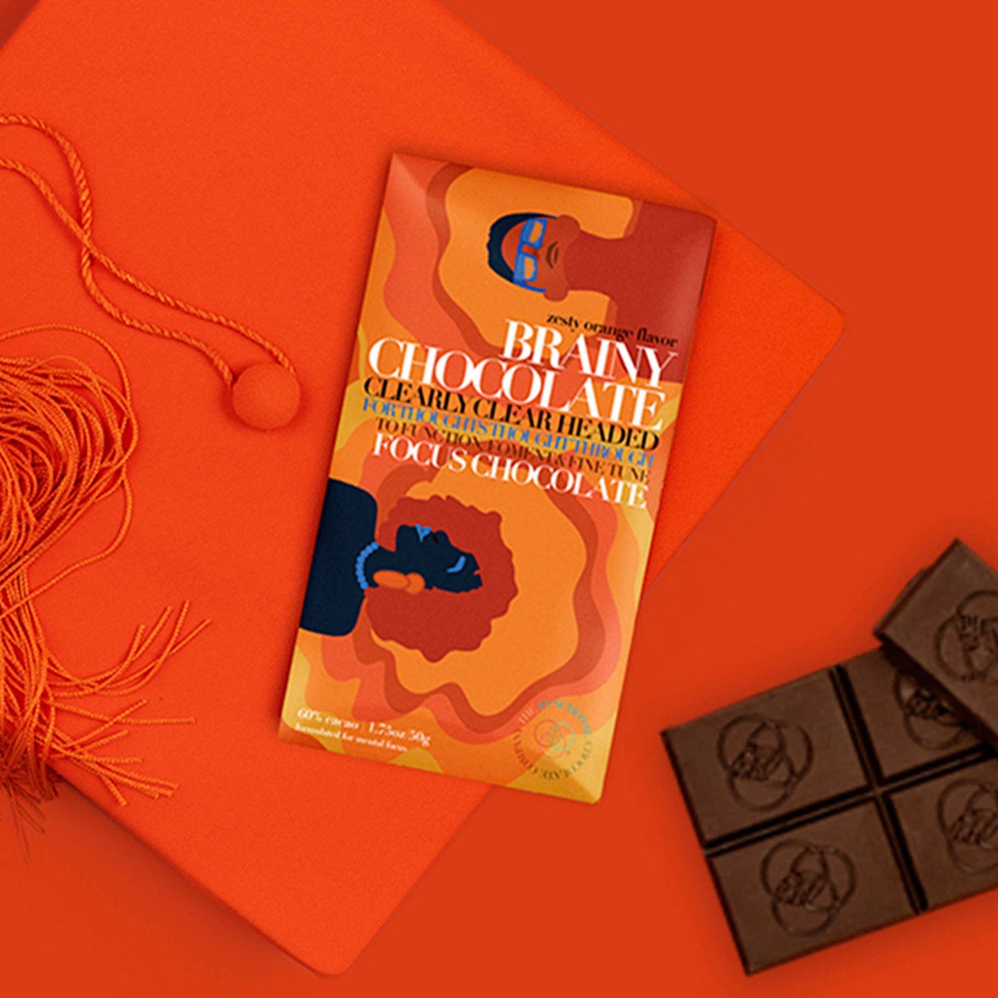 Functional Chocolate | Brainy Chocolate: Zesty Orange