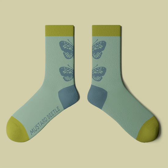 Nature Crew Socks by Mustard Beetle