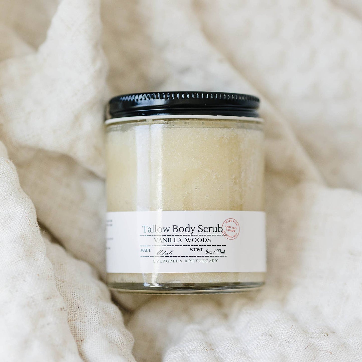 Tallow Body Scrub | Vanilla Woods