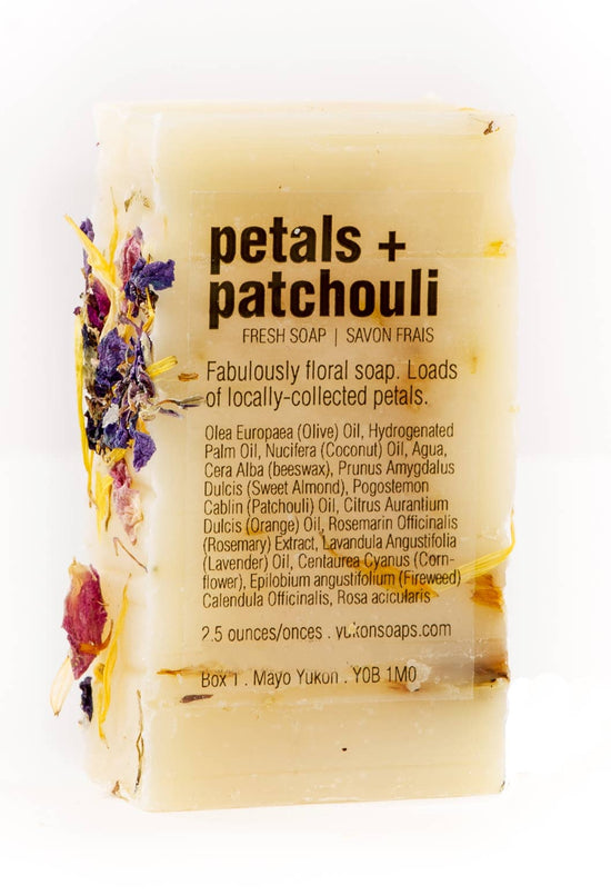 The Yukon Soaps Company - Essential Soap Bar - Petals & Patchouli