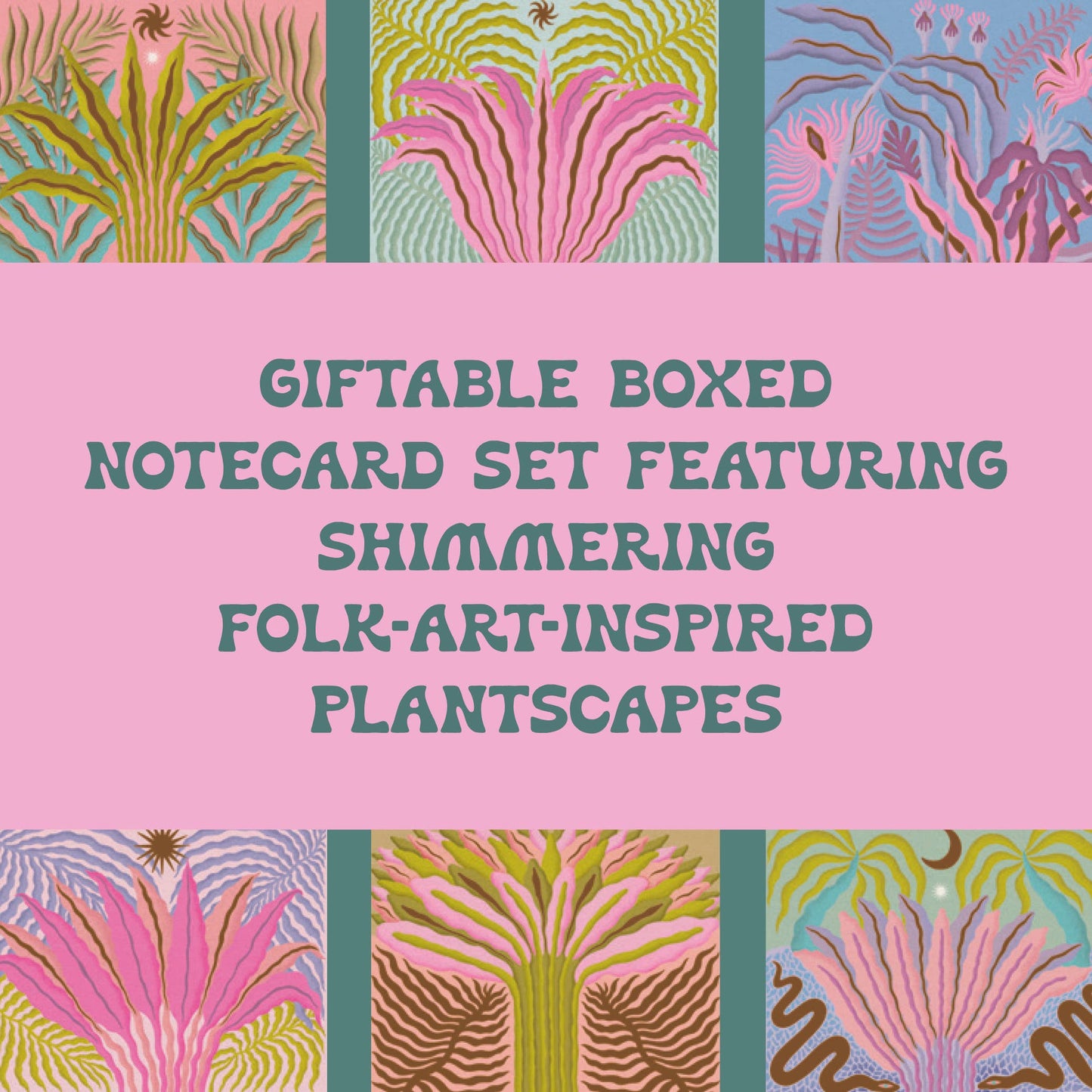 Botanical Fantasy Notecards