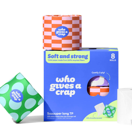 Recycled Toilet Paper | 8 Pack