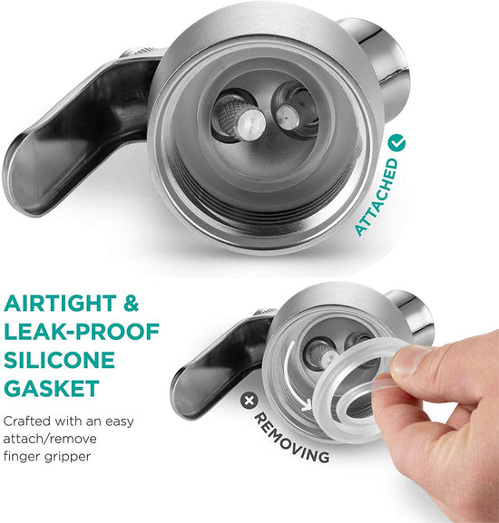 Stainless Steel Whipped Cream Dispenser