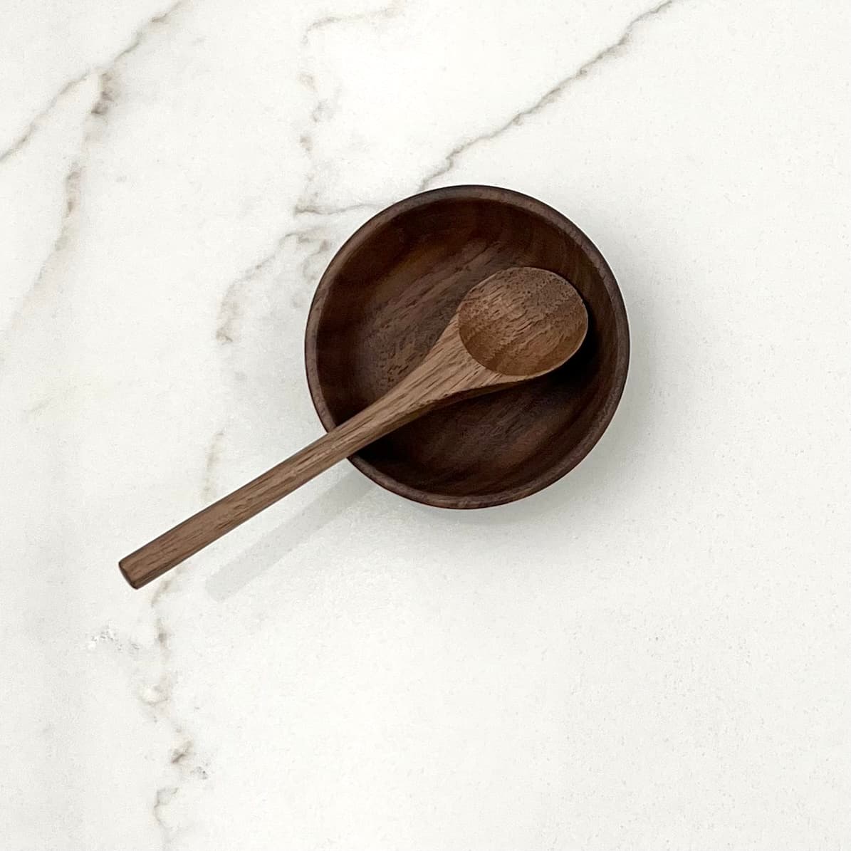 Walnut Wood Condiment Cup