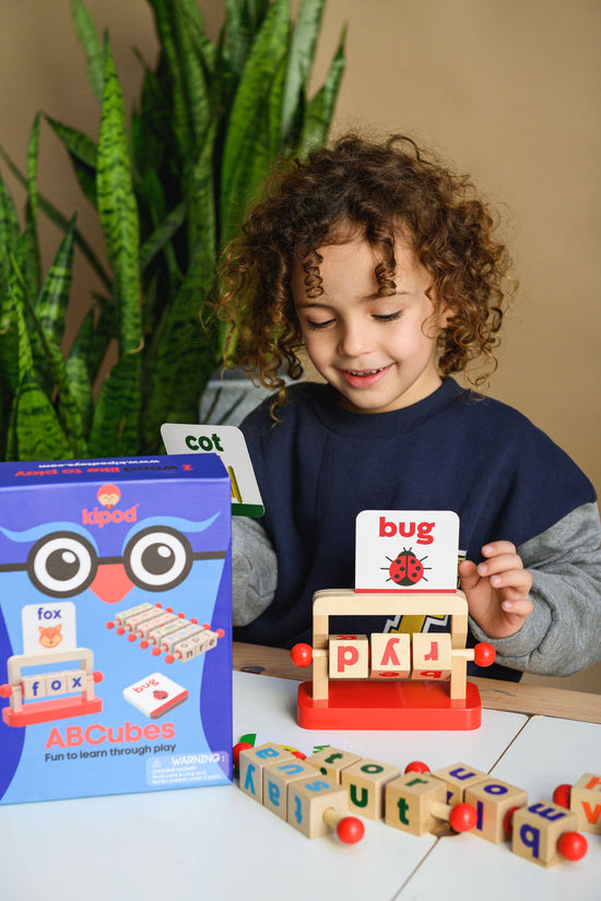 ABCubes Wooden Playset