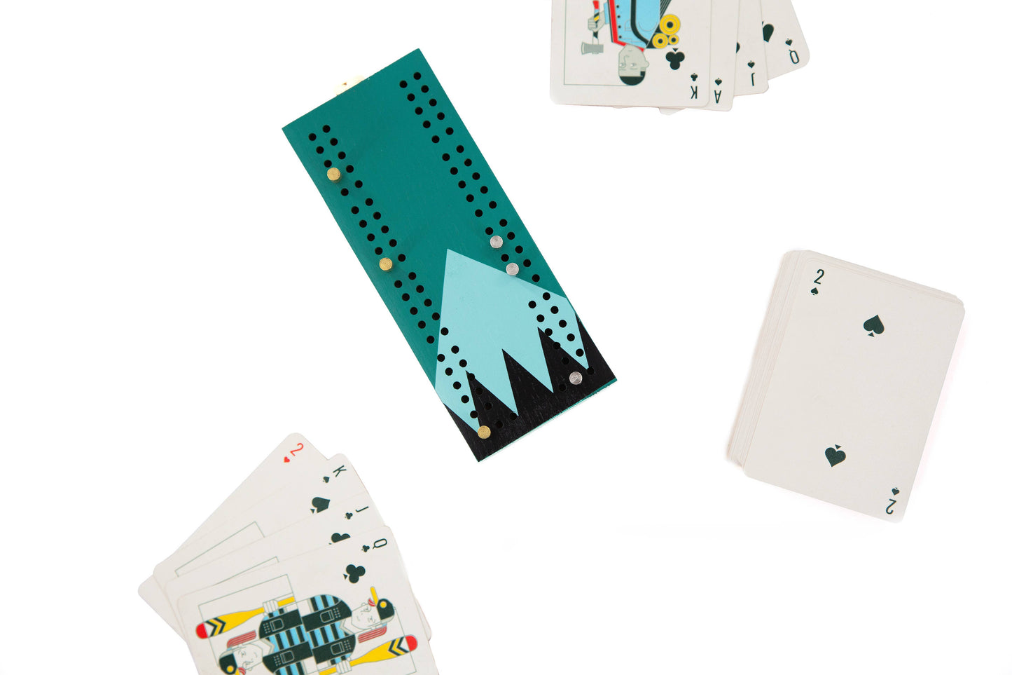 Pocket Cribbage Board by Sanborn Canoe Co.