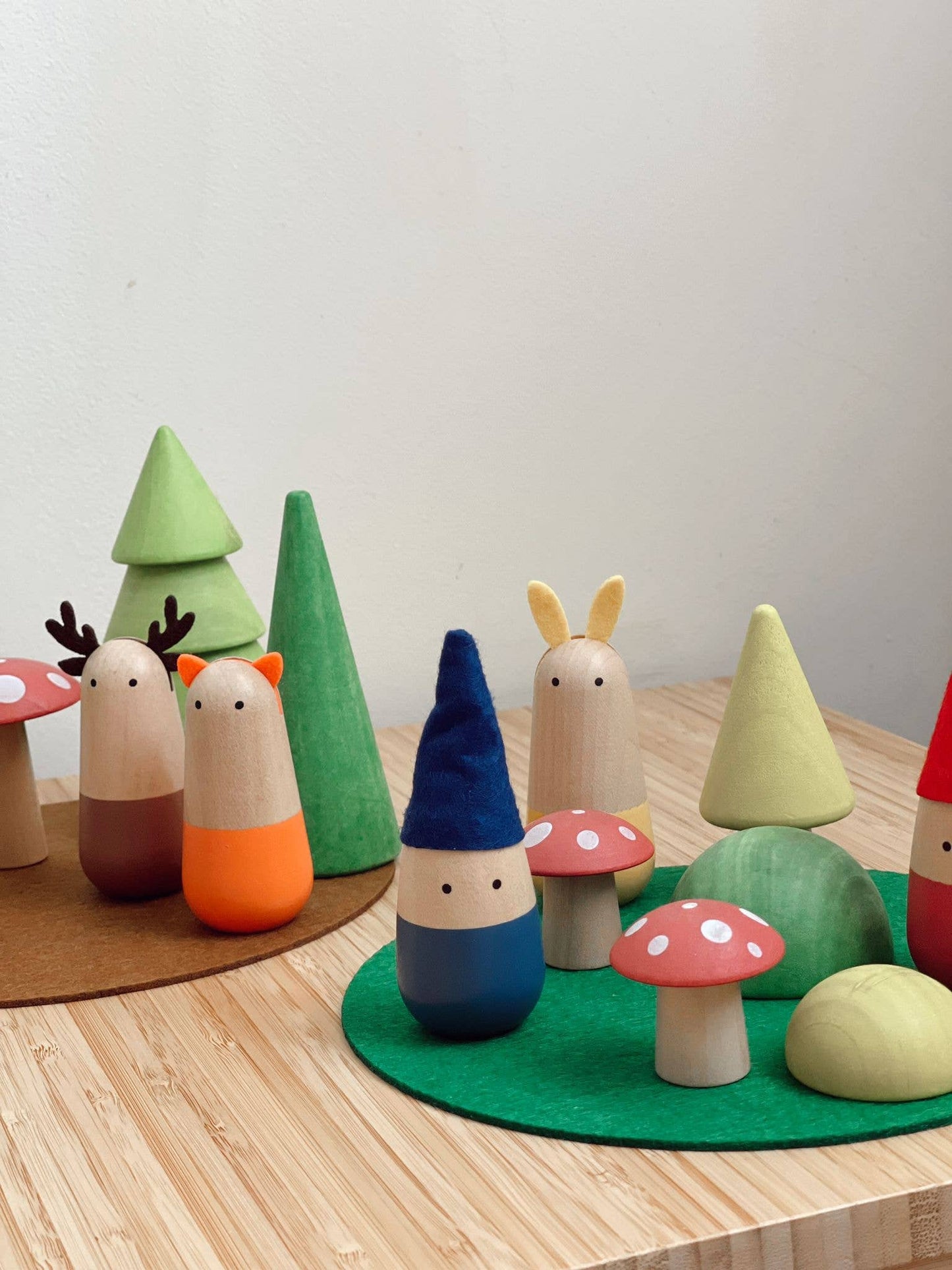 Dwarf Forest Wooden Playset