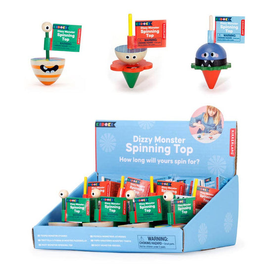 Dizzy Monster Spinning Top
