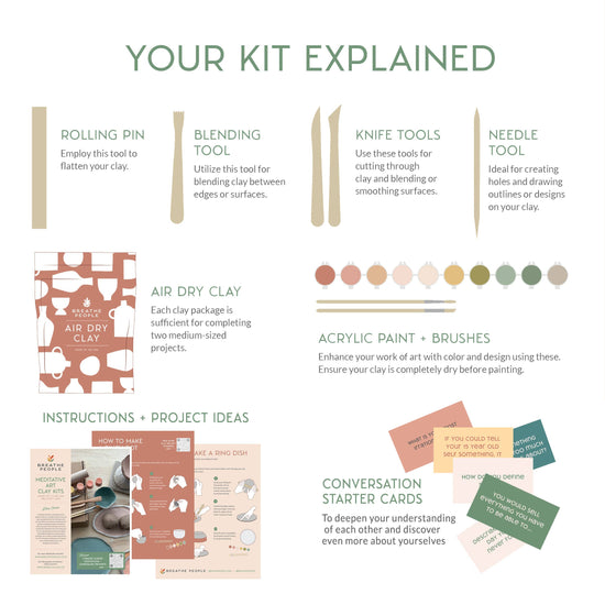 Breathe People - Clay Date Night Kit for Two