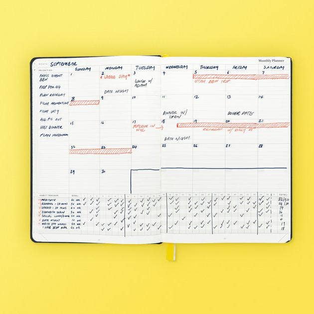 Best Self Co. - Undated 6-Month Planner